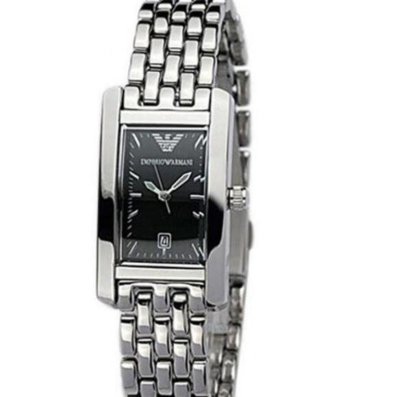 rectangular armani watch